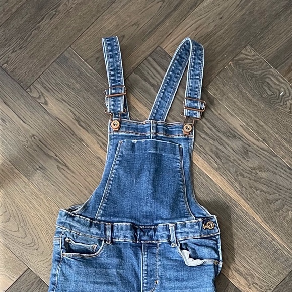 Zara Kids Girls denim overalls - Picture 3 of 6